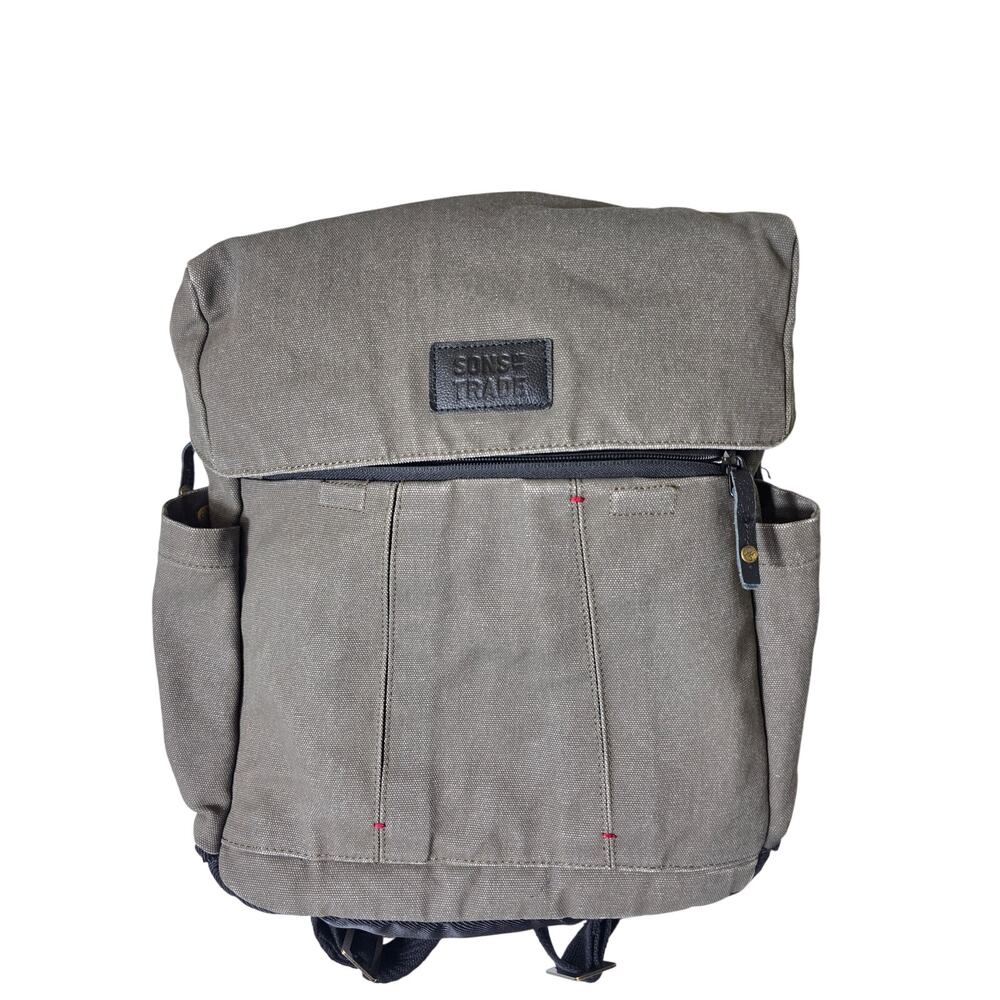 SONS OF TRADE Rugged Heavy Duty Tactical Canvas Diaper Bag Backpack Rucksack